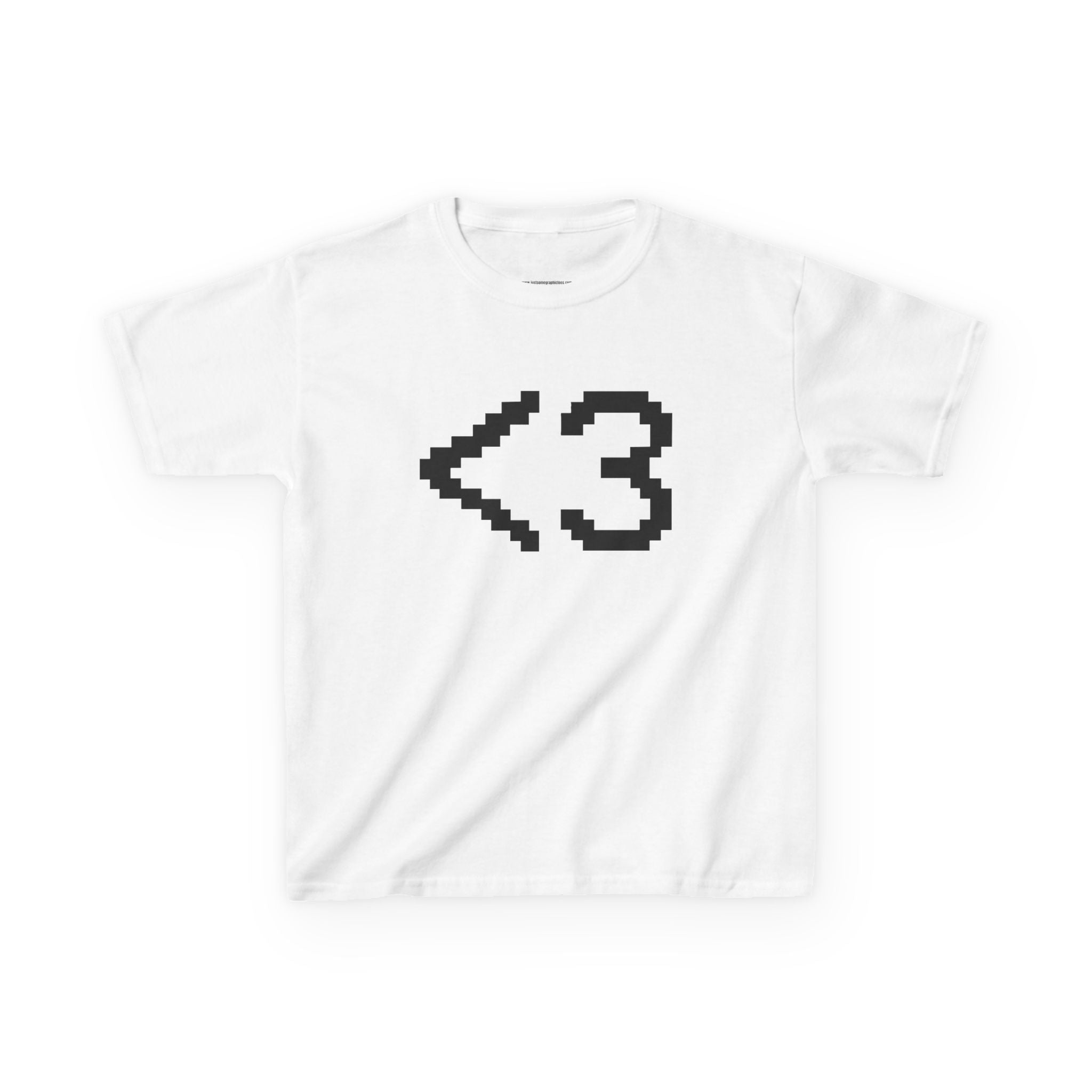 Pixel Heart Baby Tee